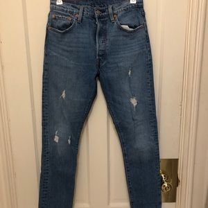 Levi Women’s jeans 501’s